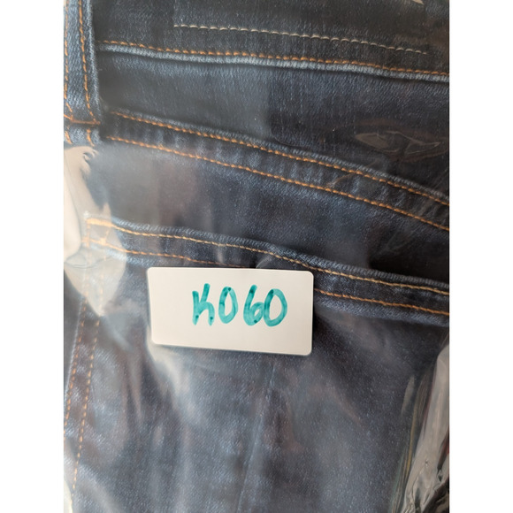 Rag & Bone Nina High Rise Skinny Dark Wash Stretch Jeans Marine Blue Size 26 - Picture 9 of 10